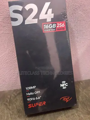 New Itel S24 256 GB Black
