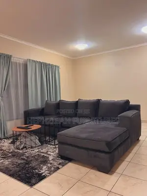 Charcoal Grey L Shaped Sofa
