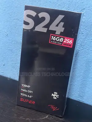 New Itel S24 256 GB Black