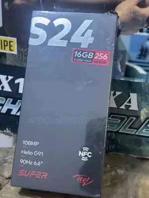 New Itel S24 256 GB Black