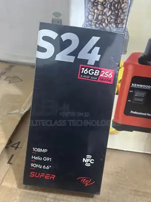 New Itel S24 256 GB Black