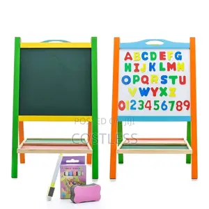 Double Sided Magnetic Learning Board for Kids.