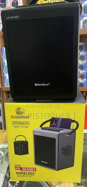 Boombest Ln-9036bt 7200mah Deep Heavy Powerful Solid Bass Speaker