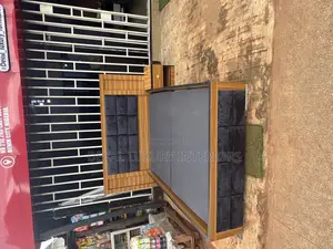 6 by 4 Black and Brown Bed Frame