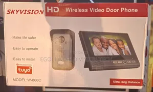 Skyvision Hd Wireless Video Door Phone Model W-868c
