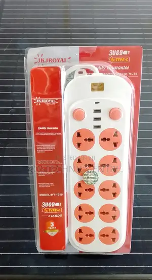 Jkjroyal Surge Protector Extension10ways