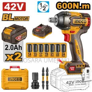 42v Ingco Cordless Impact Wrench 600nm