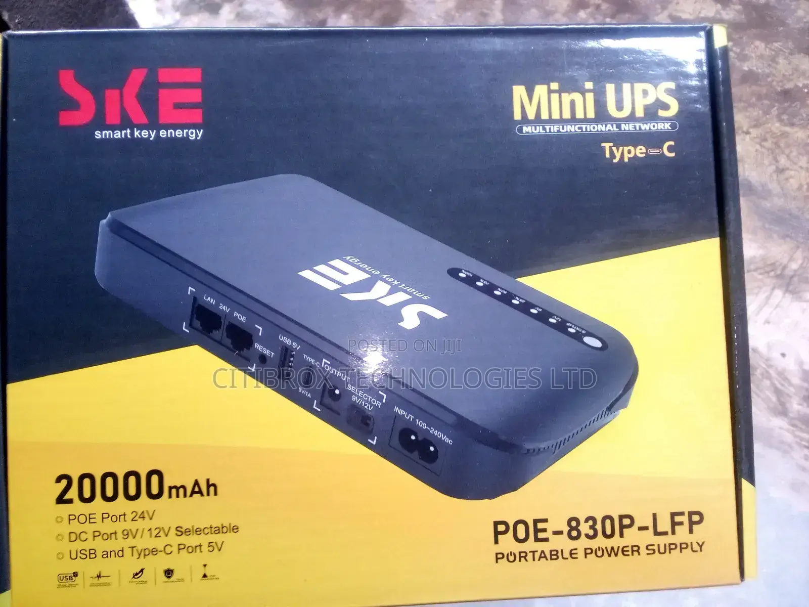 Ske Mini Dc Ups 20000mah