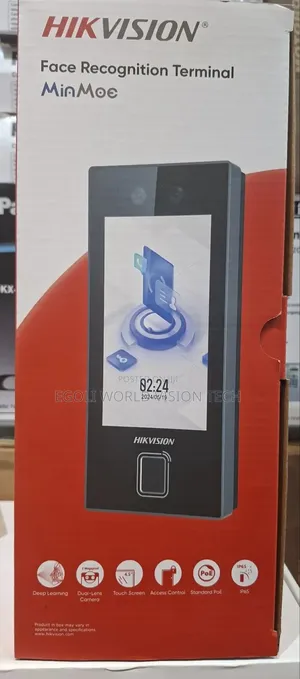 Hikvision
Face Recognition Terminal Model Ds-k1t344mbfwx-e1