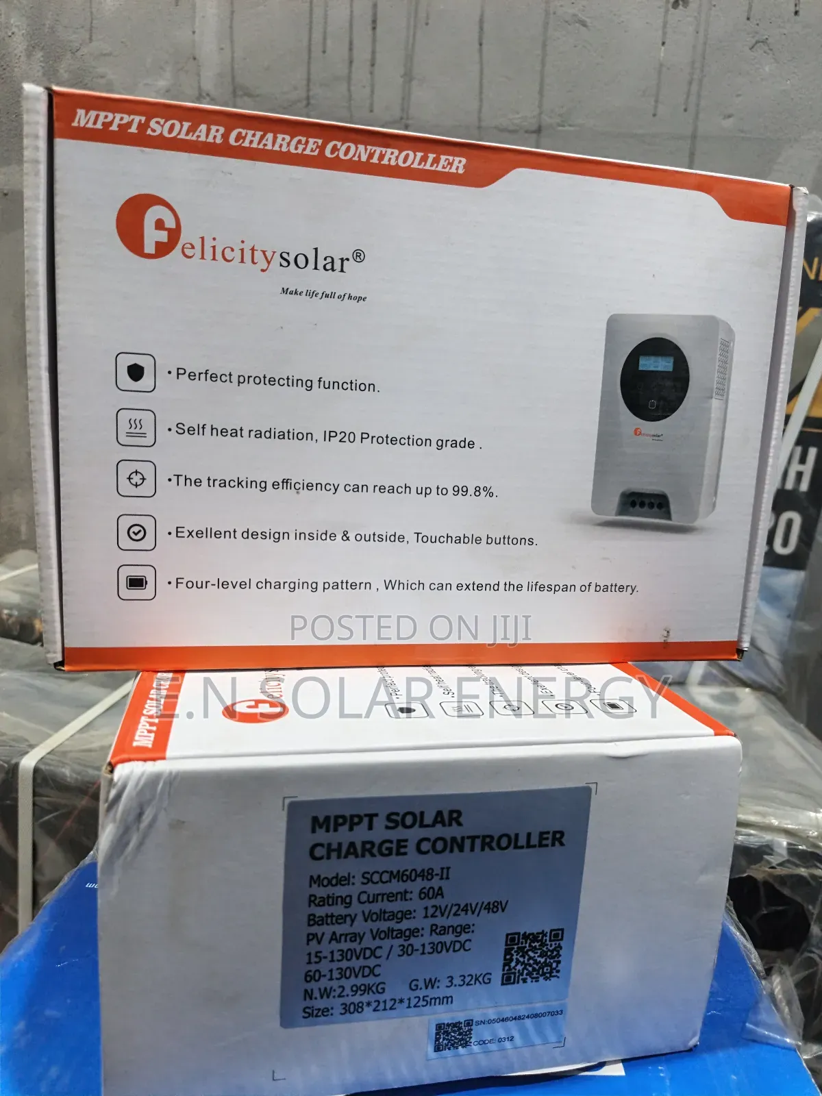 Felicity 60a MPPT Solar Controller