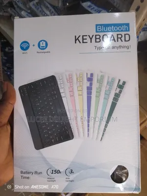 Wifi Rechargeable Bluetooth Keyboard