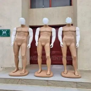 Mannequin Full Body Dummy Plastic Male Muscle Male Mannequin