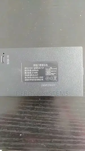 Smart Door Lock Rechargeable Lithium Battery