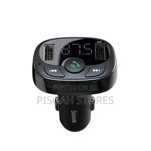 Baseus Car Charger T Shaped S-03a Car Bluetooth Mp3 Player