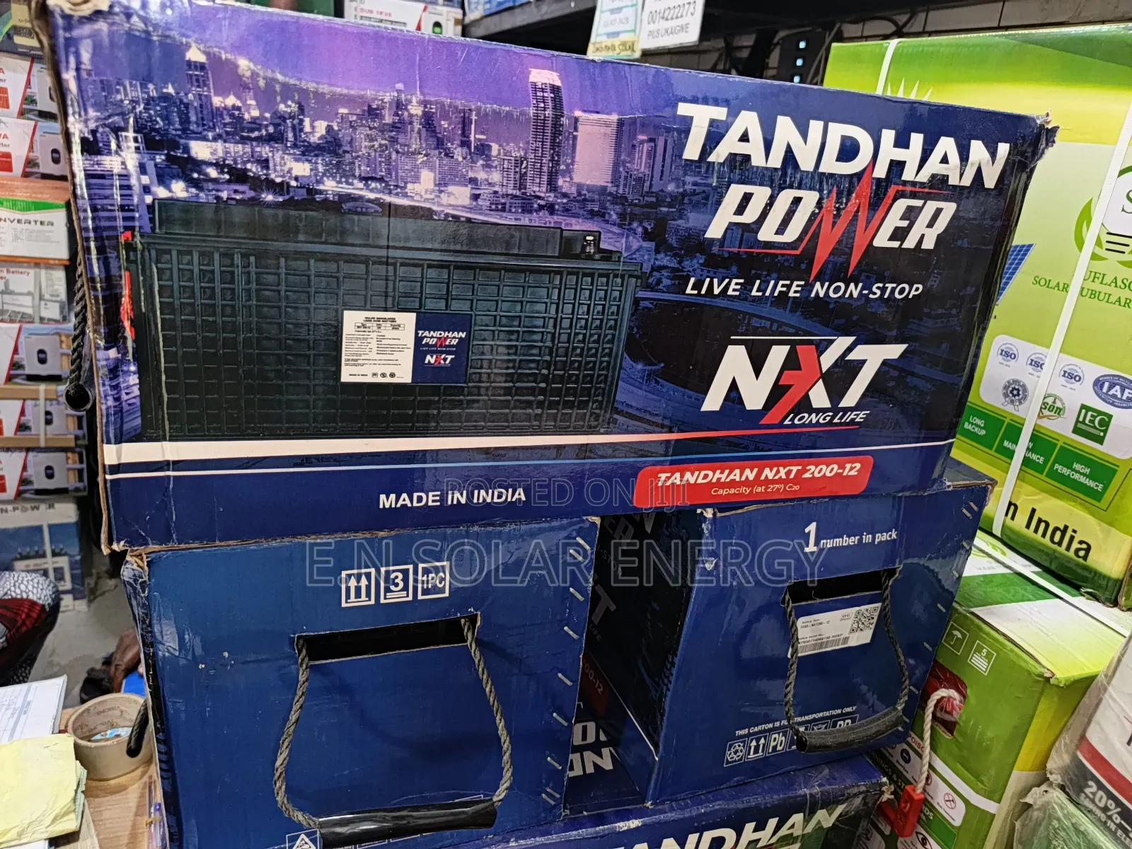 200ah Dry Cell Indian Product Battery
