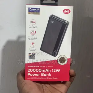 Itel Powerpulse 20000mah Fast Charging Powerbank Power Bank