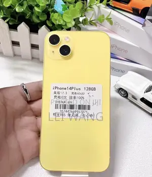 New Apple iPhone 14 Plus 256 GB Yellow