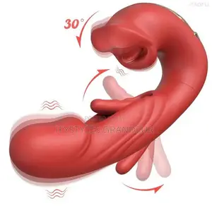 Lip Biting All in One Rabbit Vibrator