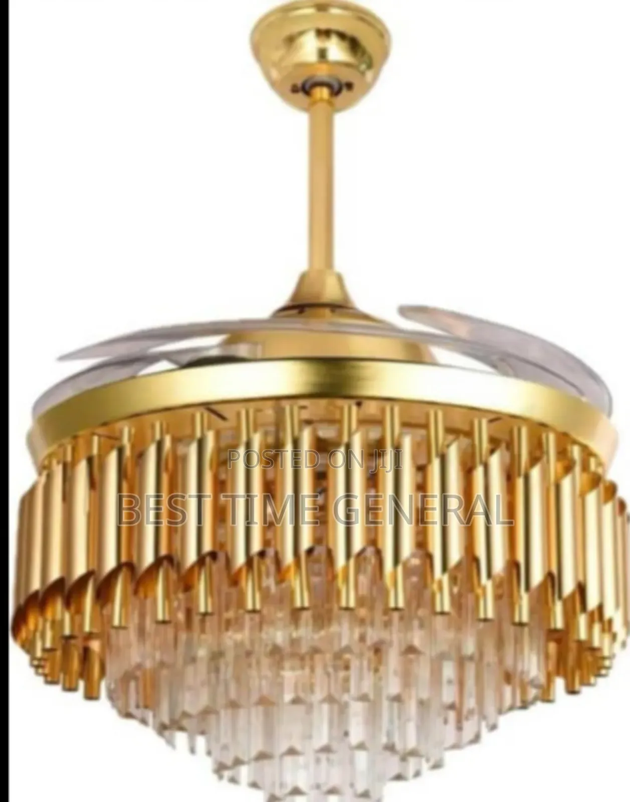 Exclusive Luxury Crystals Fan Light