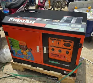 10kva Firman Zero Noise Petrol Soundproof Generator 100%Copper Coil
