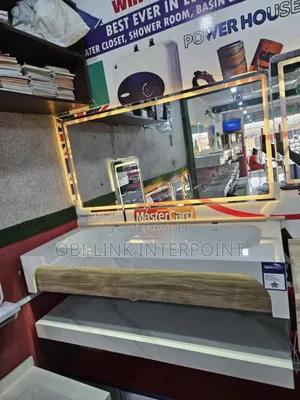 120cm Marble Cabinet Basin With Led Mirror