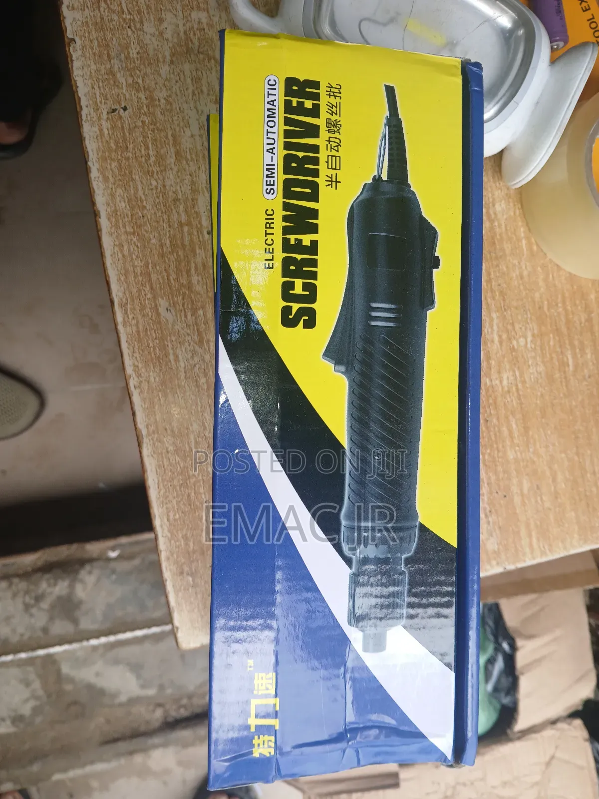 Electric Semi-Automatic Screwdriver.