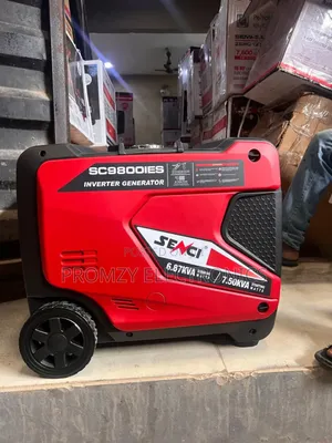7.50kva Senci Remote Control Inverter Soundproof Petrol Gen Low Fuel