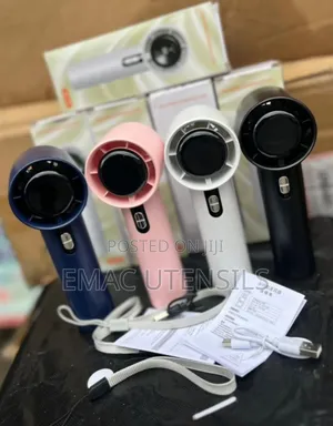 New Turbo Handheld Fan Mini Portable Usb Rechargeable Fans
