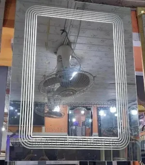 Multiple Lines 80x60cm Bathroom Mirror
