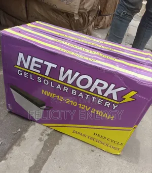Network Slimfit Gel Bathery 210amps 12v