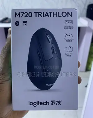 Logitech M720 Triathlon Wireless Bluetooth Mouse