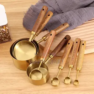8in1 Luxury Golden Measuring Cup