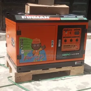 Zero Noise Petrol Soundproof Generator Firman 10kva