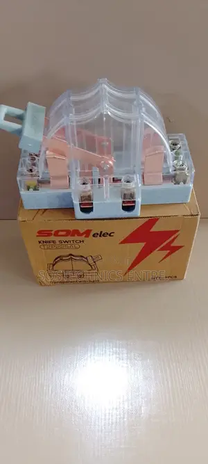 200amps Transparent Electric Power Knife Change Over Switch