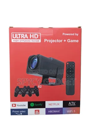 Hy320 Mini Projector Ultra Hd + Game 2 Controller