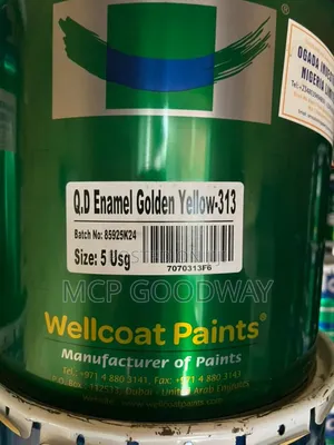 Marine Paint / Wellcoat Q.D Enamel Golden Yellow- 313