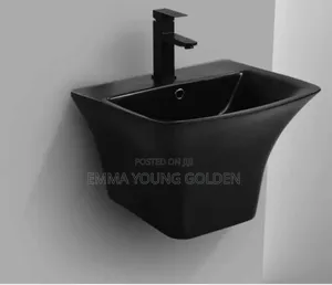 Matte Black Cabinet Basin