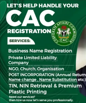 Cac Business, Company and Limited Registration