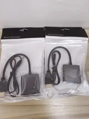 Hdmi To Vga Adapter With Audio