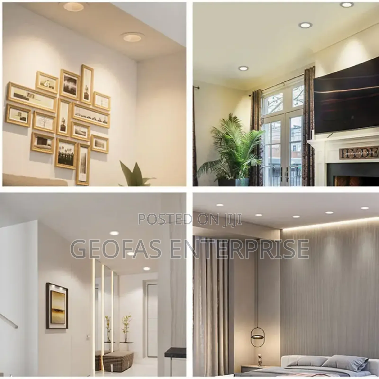 18w,12w,6w Dimmable and Colourful Ceiling Led Light