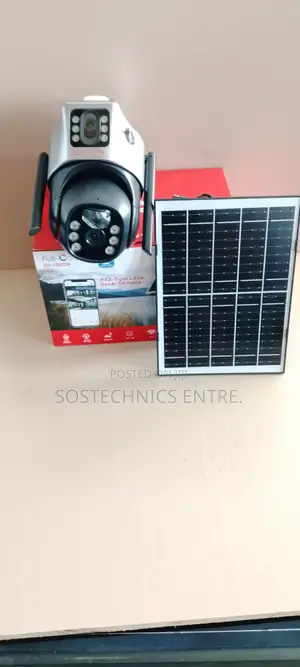 V380 Dual Lens Solar Camera