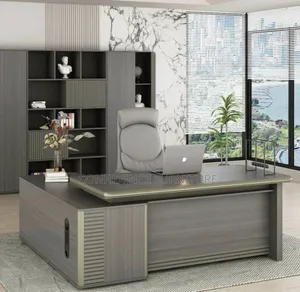 High Quality Executive Office Table With Extension And Mobile Drawer