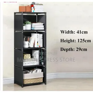 4 Box Book Shelf, Display Unit And Organizer (2st7)..