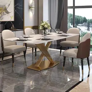 High Quality Foreign Marble Dining Set
