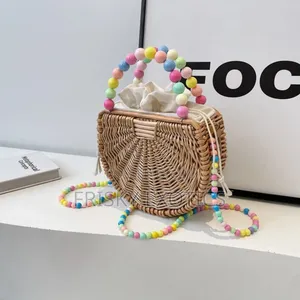 Woven Round Beach Bag