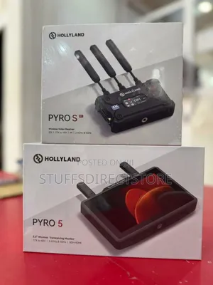 Hollyland Pyro 5 Transceiver Monitor + Pyro S Wireless Video Rx Combo