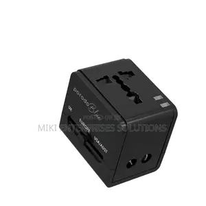 Porodo 2500w Uk Pin 
Travel Adapter - Black