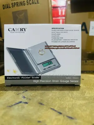 Camry Digital Pocket Weighing Scale-500gx0.1g