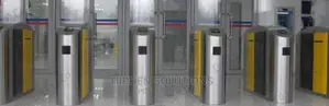 Flexible Biometric Speed Turnstile Flap Barrier Gate With Relay Signal