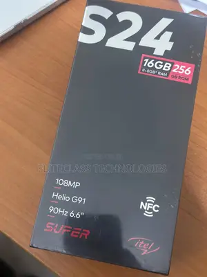 New Itel S24 256 GB Black